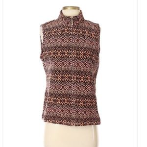 Charter Club Zip Up Vest Size M